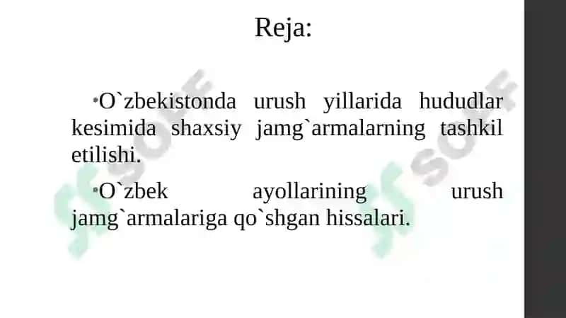 O`zbekistondagi shaxsiy jamg`armalar faoliyati 2