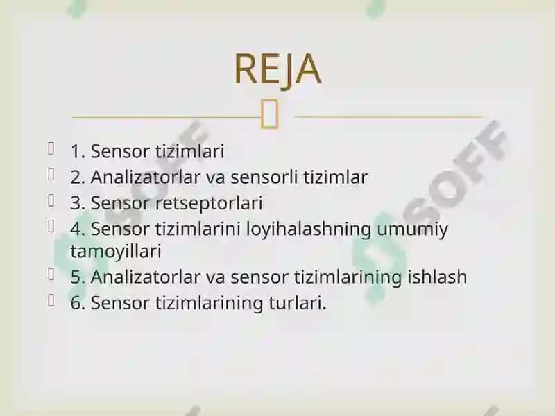 Sensor tizimida axborotni qayta ishlash mexanizmlari 2