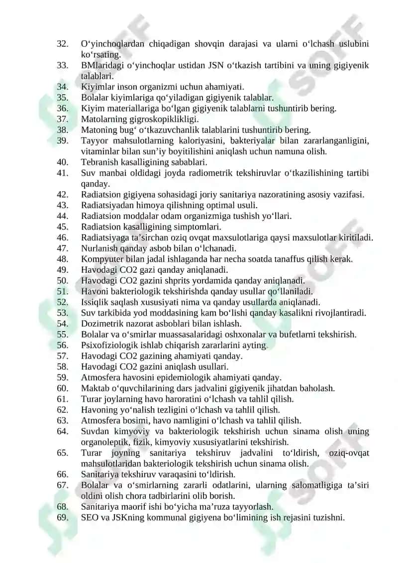 Sanitar-gigiyenik laboratoriya laboranti mutaxassisligi 2