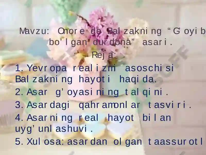 G’oyibbo’lgan durdona 2