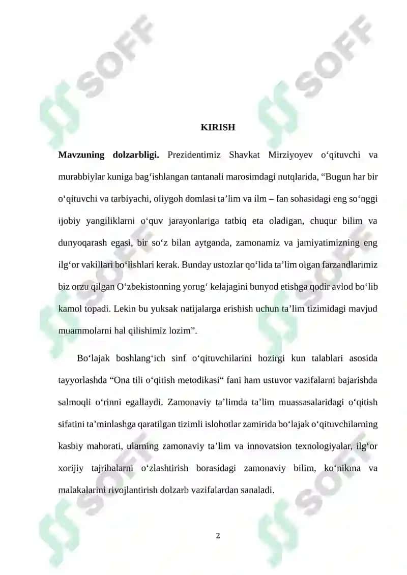 O’qish darslarida hikoya o’tish uslubiyati 2