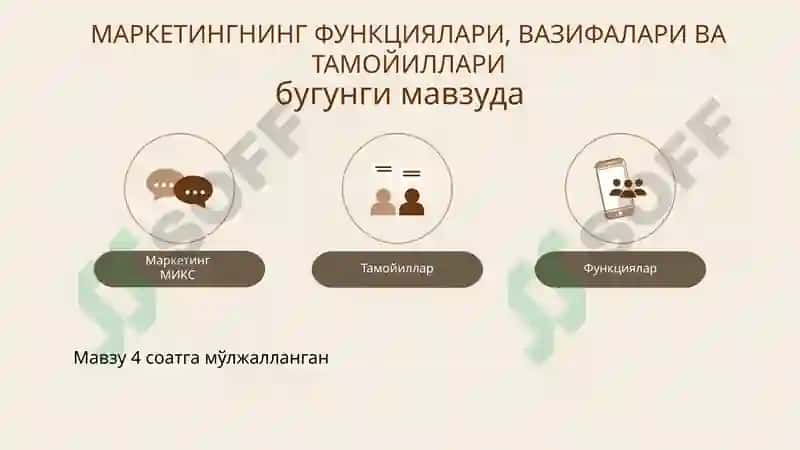 МАРКЕТИНГ ВА SMM 2