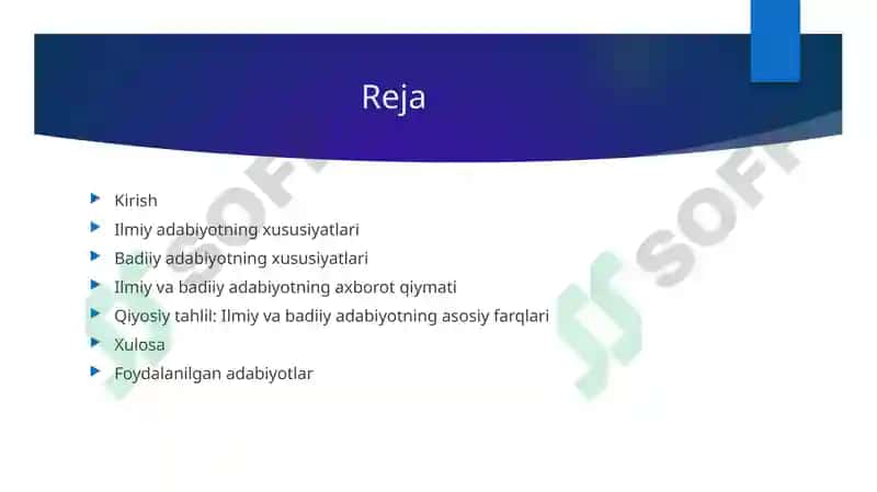 Ilmiy va badiiy adabiyot 2