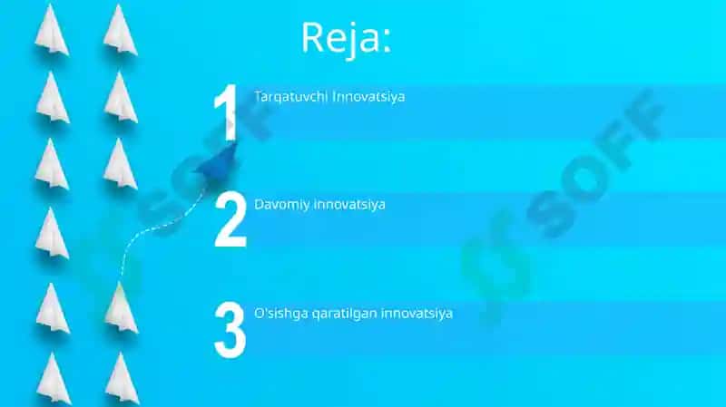 Innovatsiyalat turlari 2