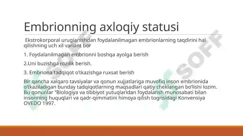 Embrionning axloqiy statusi 2