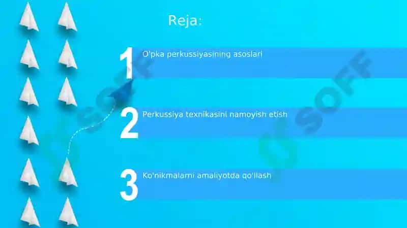 Amaliy koʻnikmalarni topshirish:oʻpka perkussiyasi 2