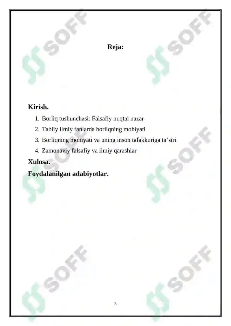 FALSAFA FANIDAN REFARAT 2
