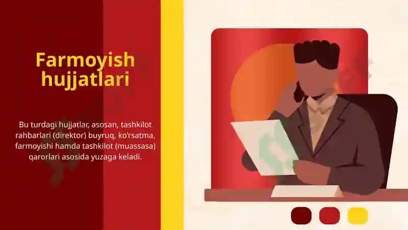 Farmoyish hujjatlari 2