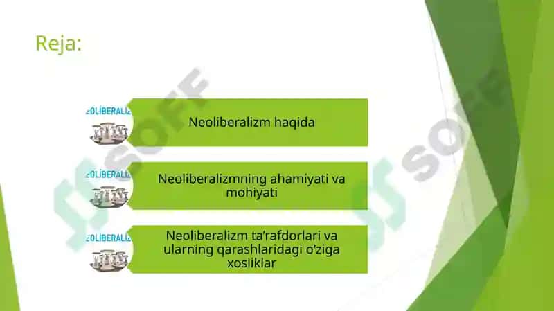 Neoliberalizm mohiyati va ahamiyati 2