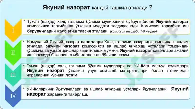 Ўқувчиларга касбий таълим бериш 2