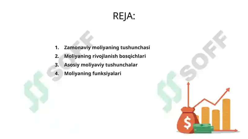 Zamonaviy moliyaning tushunchasi 2
