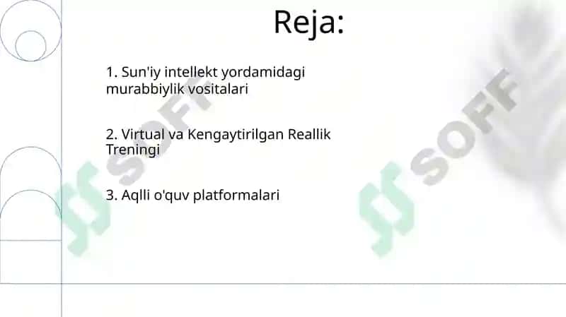 Sun'iy intellekt yordamidagi murabbiylik vositalari 2