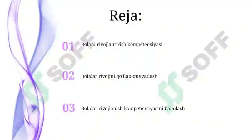 Bolalar Rivojlanishi Kompotensiyasi 2