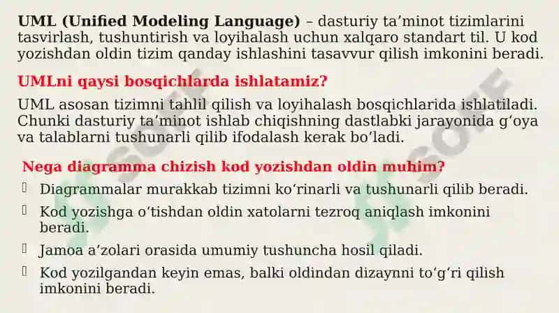 Umlda ketma-ketlik diagrammalari 2