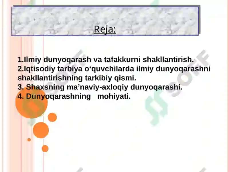 Dunyoqarash 2