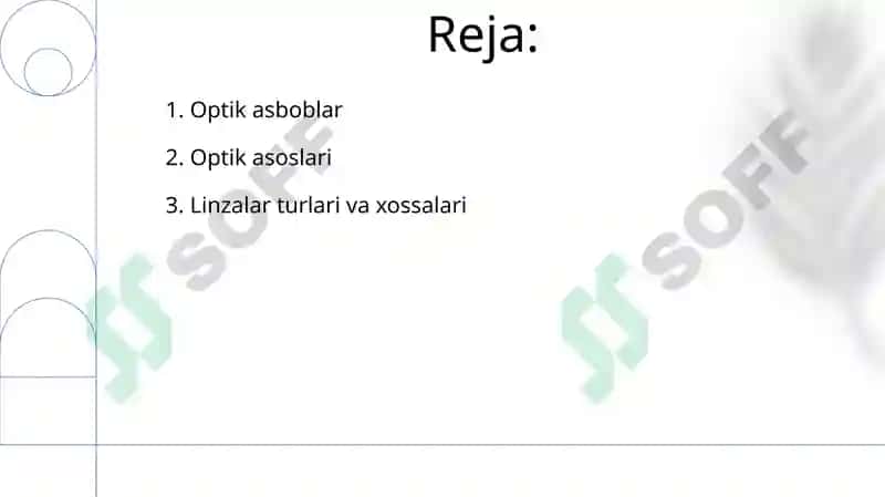 Optika va linzalar 2