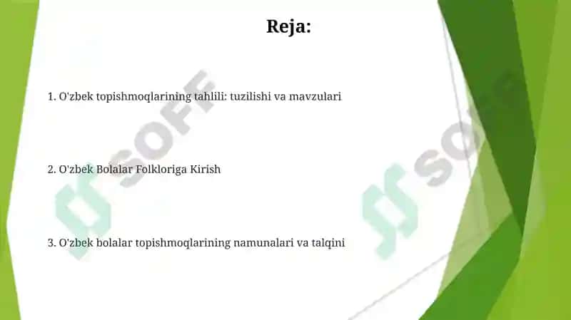 O'zbek bolalar topishmoqlari 2
