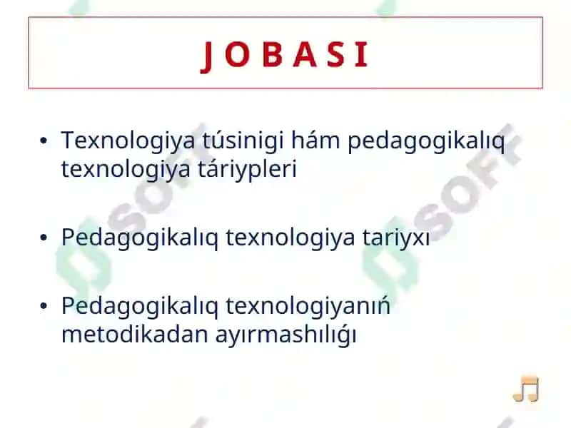 ZAMONAVIY O'QITISH TEXNOLOGIYALARI 2