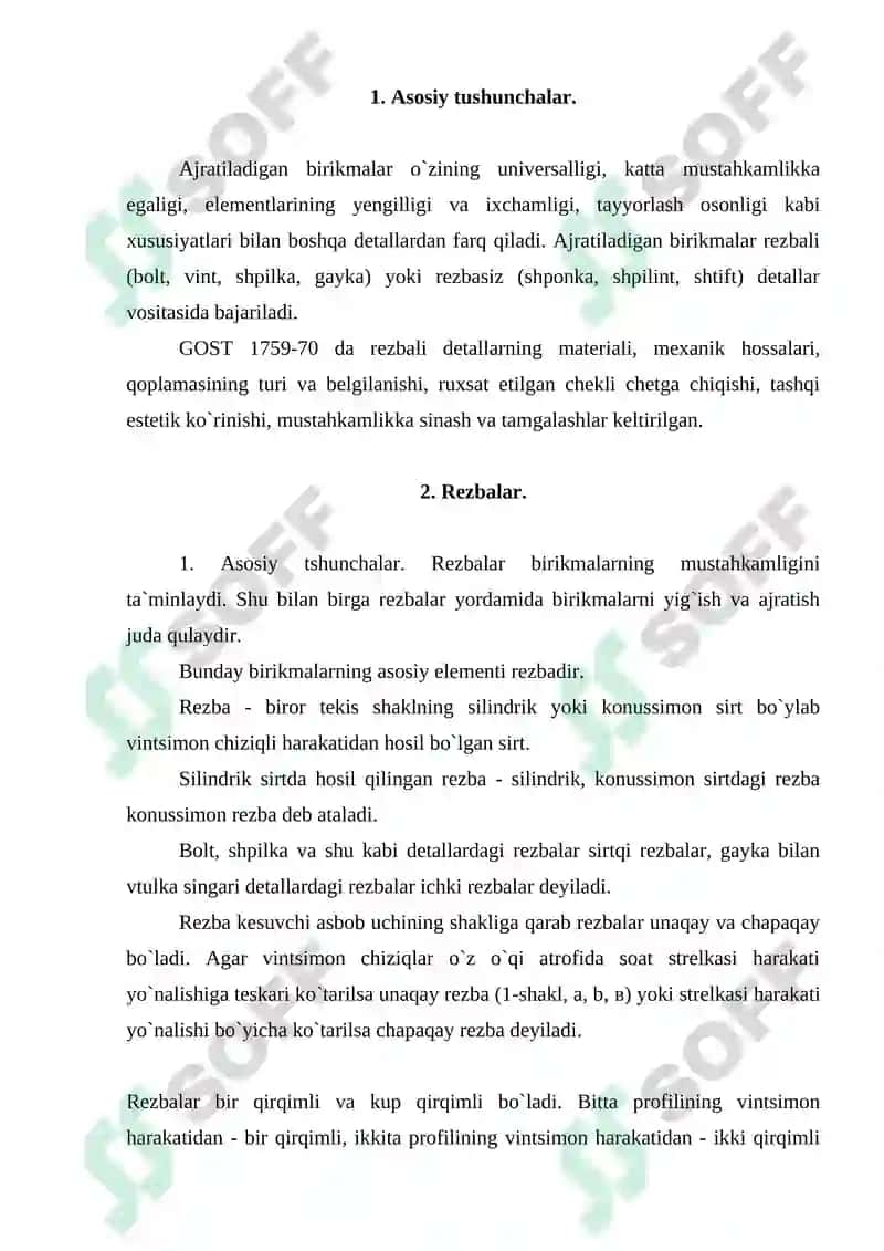 Ajratiladigan birikmalar 2
