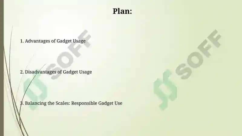 Advantages and disadvantages of using gadgets 2