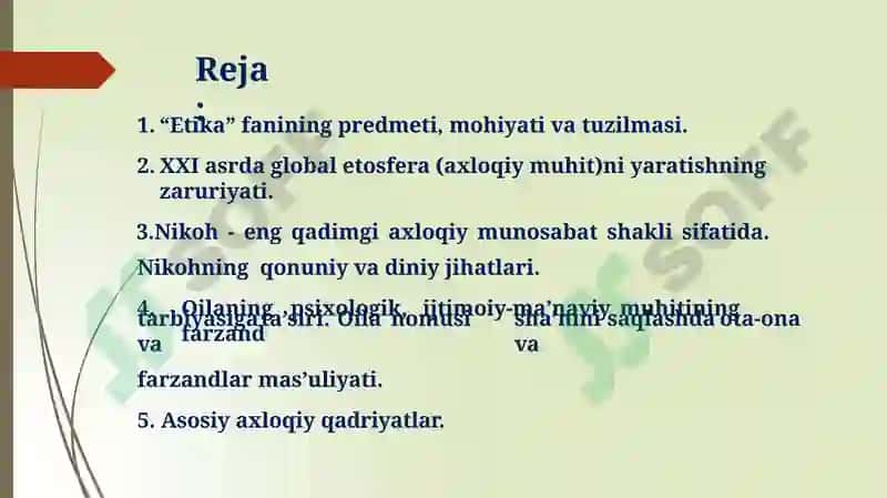 AHLOQIY QADRIYATLAR FALSAFASI(ETIKA) 2