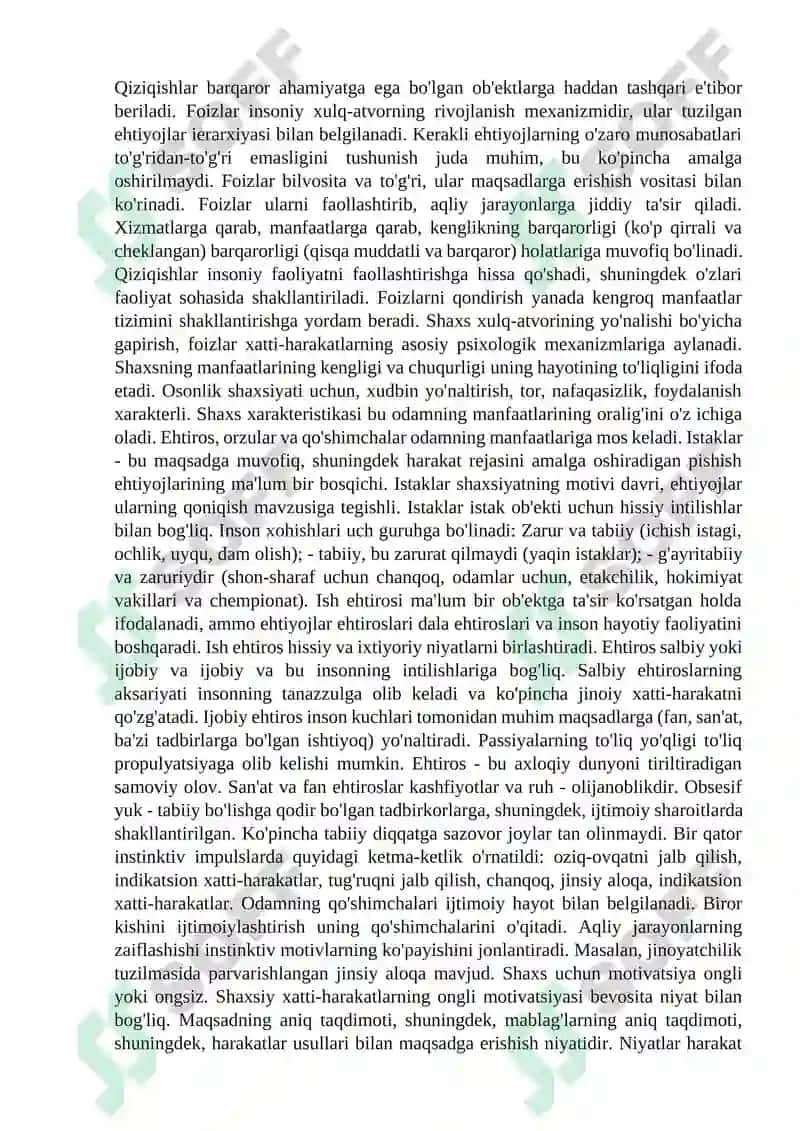 Shaxsiy motivatsiya 2
