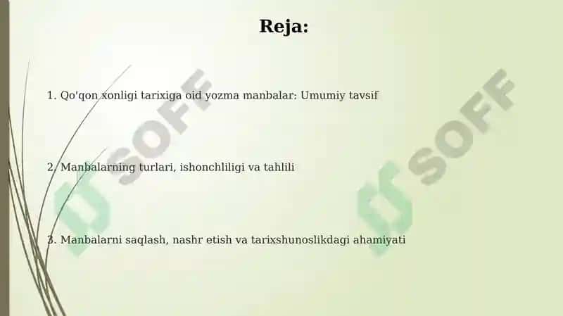 Qo'qon xonligiga oid yozma manbalari 2