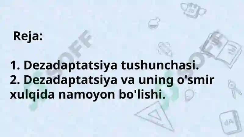 Dezadaptatsiya 2
