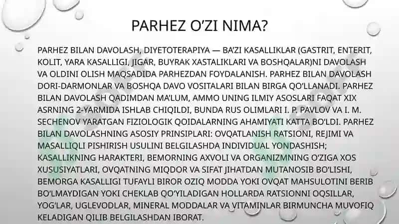 Parhez stollari 2