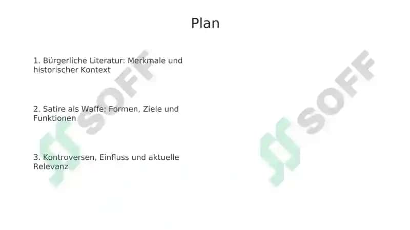 Bürgerliche Literatur und Satire 2