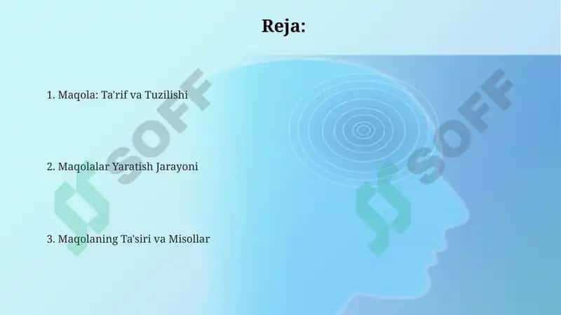 Maqola Ta'rif va Tuzilishi 2
