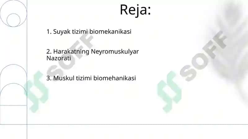 Odamlar harakatlari biomehanikasi 2