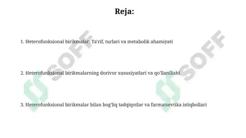 Heterofunksional birikmalar 2