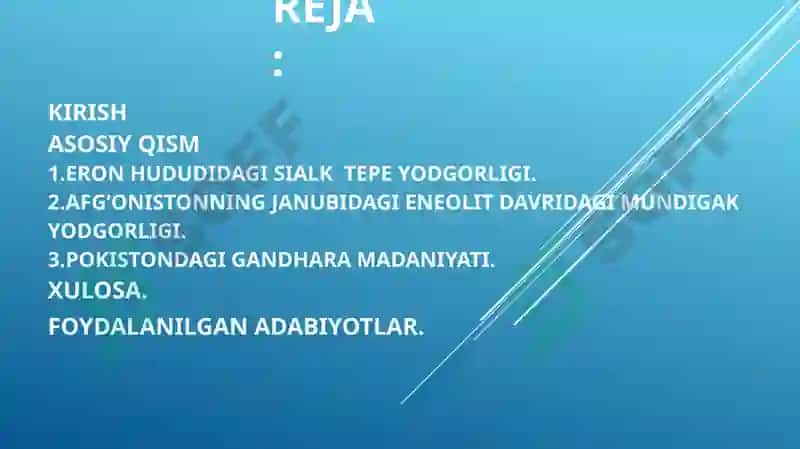 O‘rtasharqning eneolit davriyodgorliklari 2