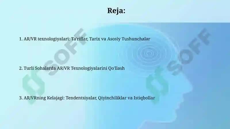 AR/VR texnologiyalari 2