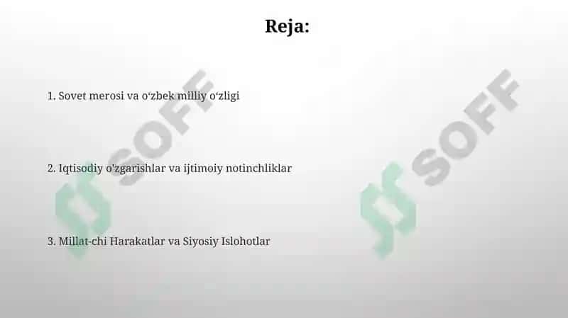 Sovet merosi va o'zbek milliy o'zligi 2