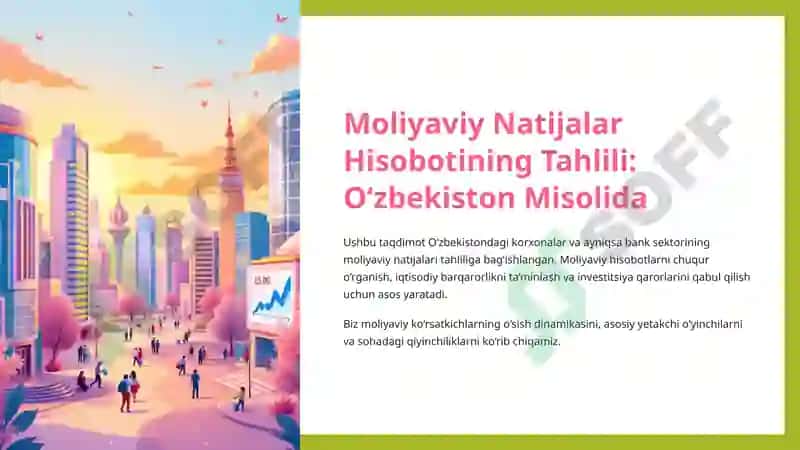 Moliyaviy natijalar hisobotining tahlili 2