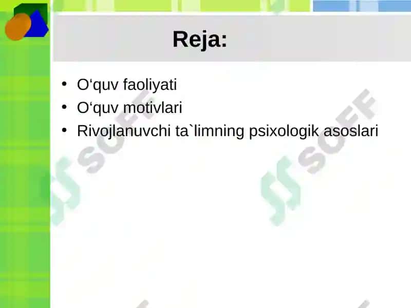 Ta’lim psixologiyasi 2