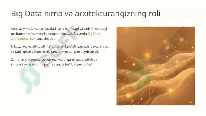 Big Data Arxitekturasi 2