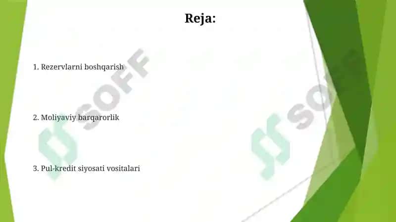 Markaziy bank operatsiyalari 2