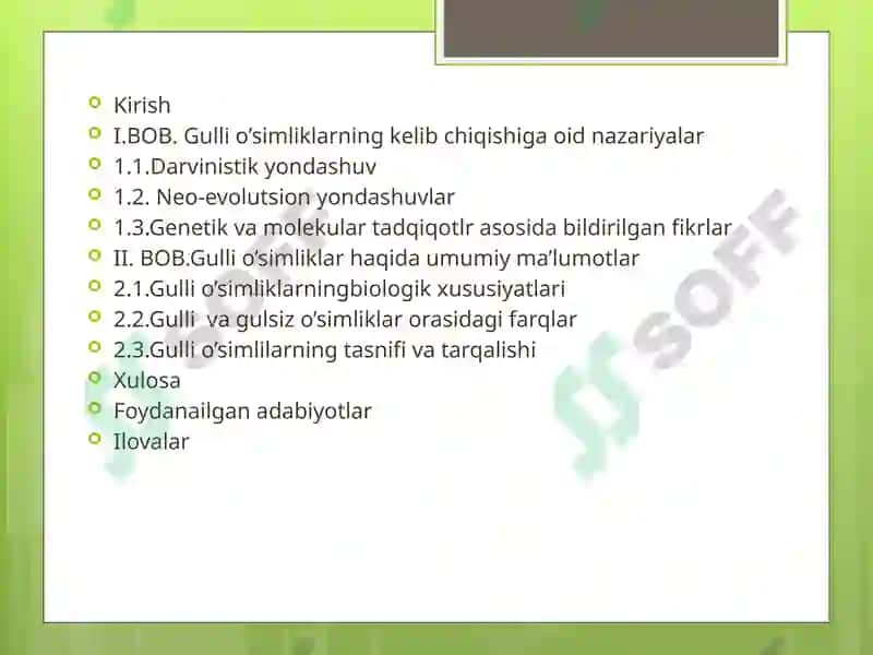 Gulli O'simliklar 2