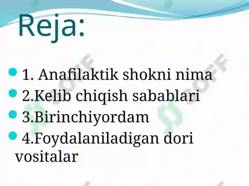 Anafilaktik shok 2