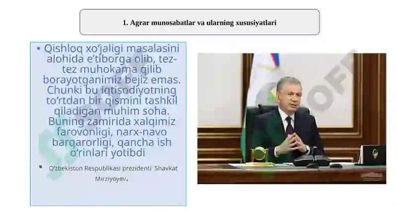 Agrar munosabatlar 2