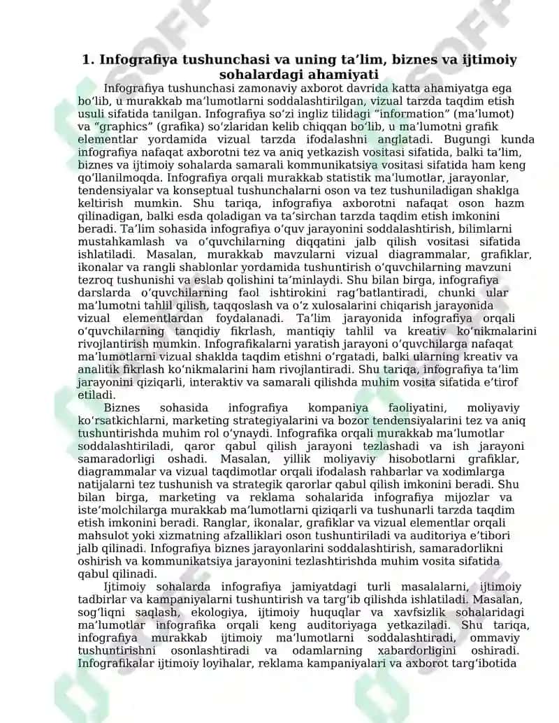 Infografiya yaratishga oid dasturiy ta’minotlar 2