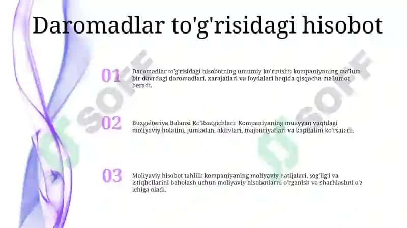 Buxgalteriya Balansi Ko'Rsatgichlari 2