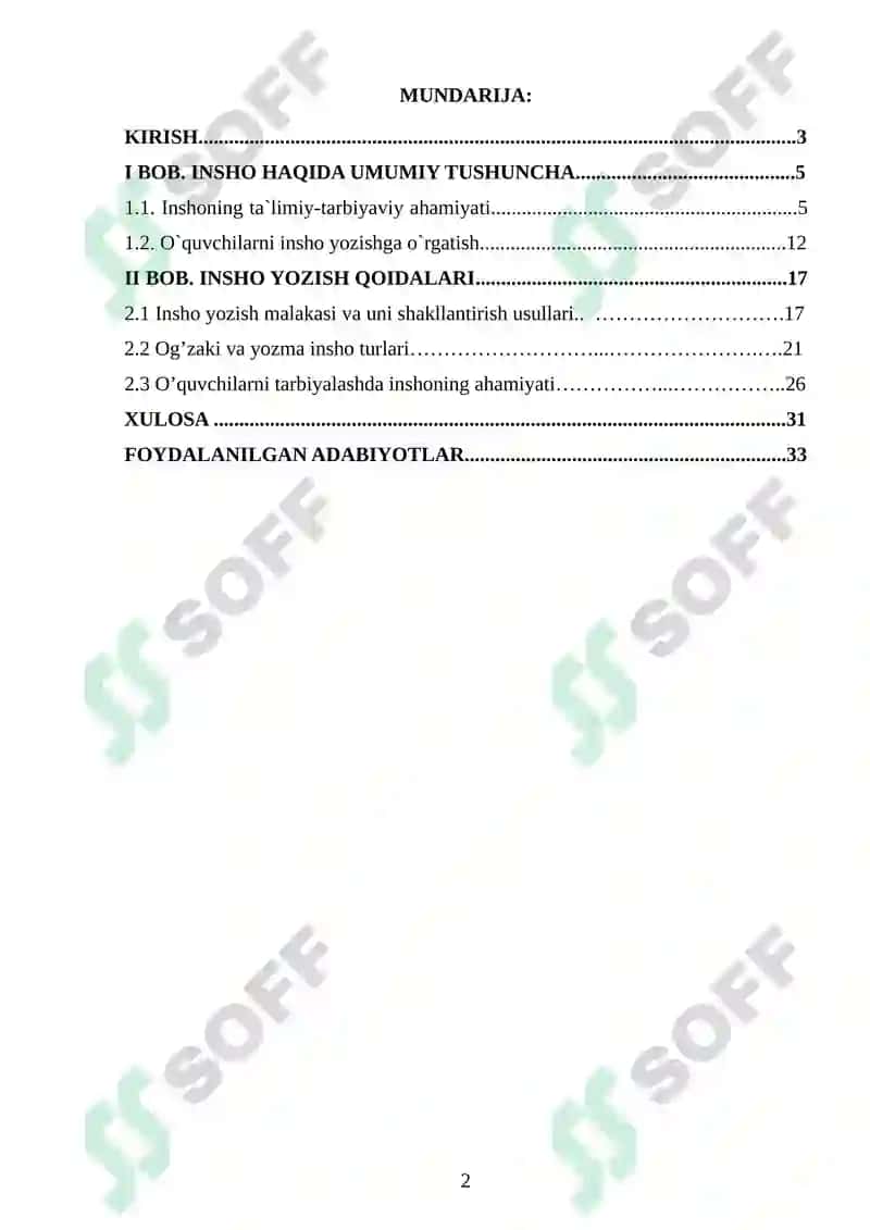 Boshlang`ich sinflarda insho yozishga o`rgatish 2