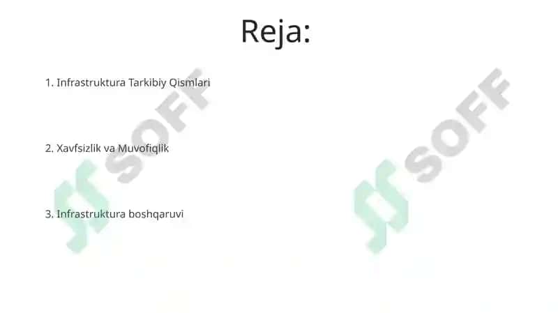 Axborot texnologiyalarining infro tizimlari 2