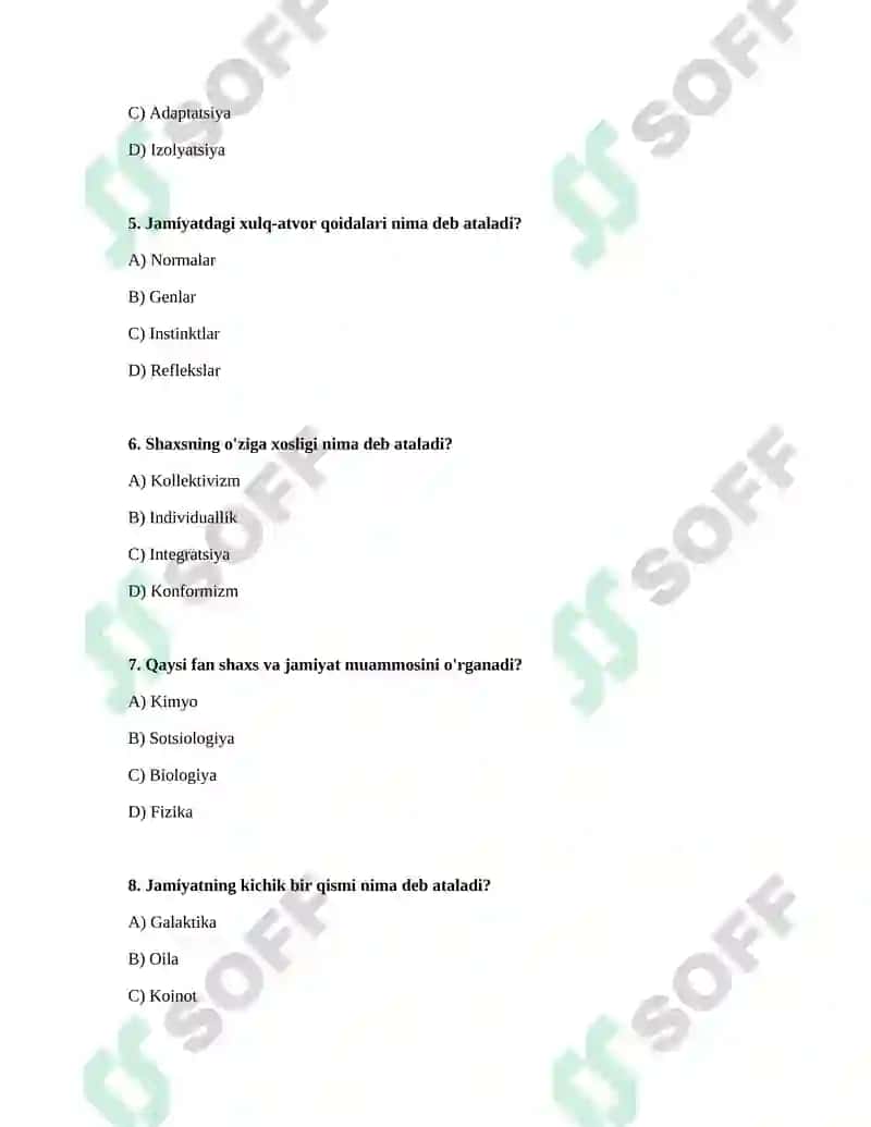 Psixologiyada shaxs va jamiyat muomosi 2