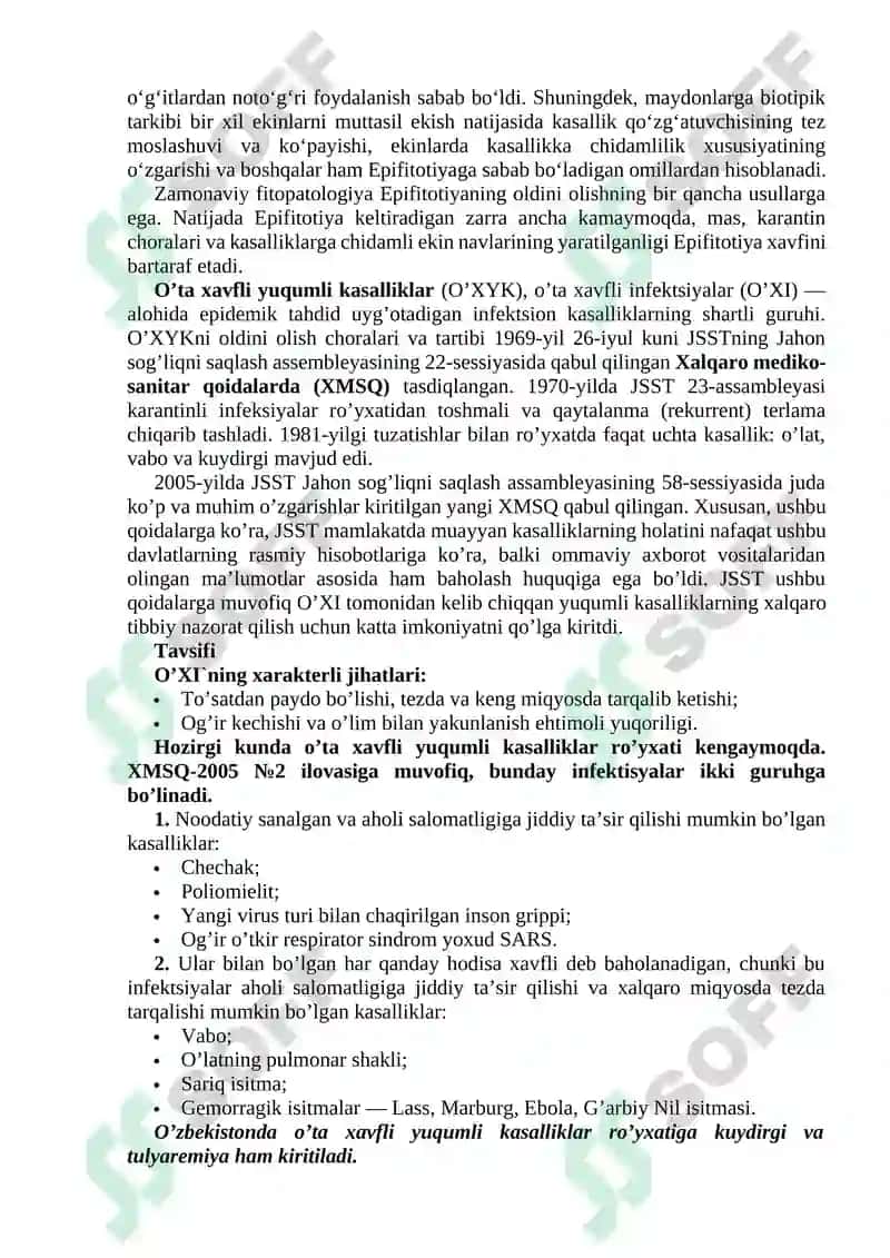 Epidemiya, epizootiya, epifitotiya 2