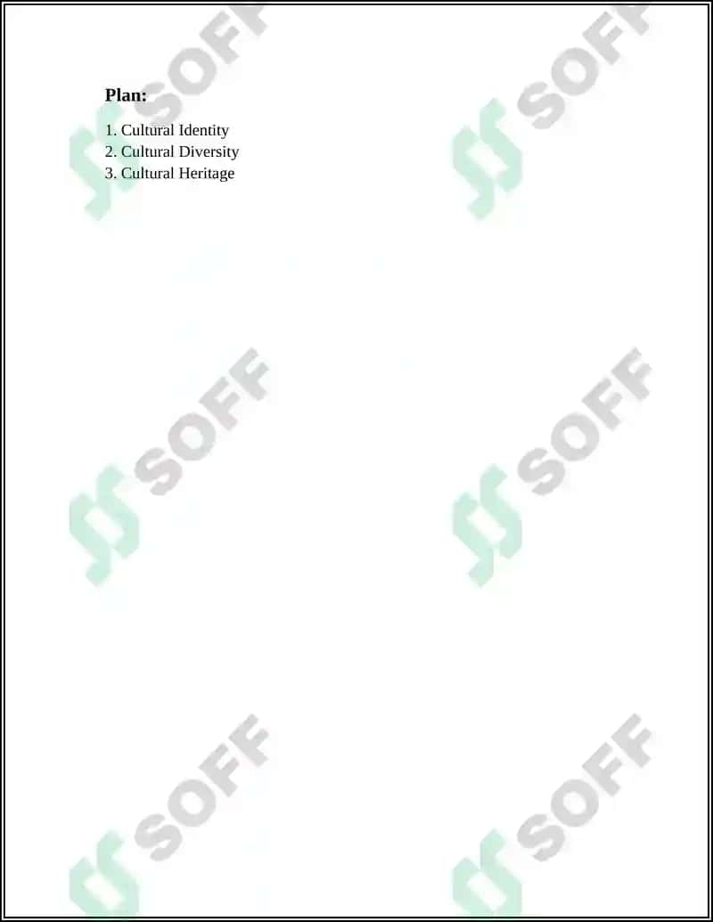 Cultural Identity 2